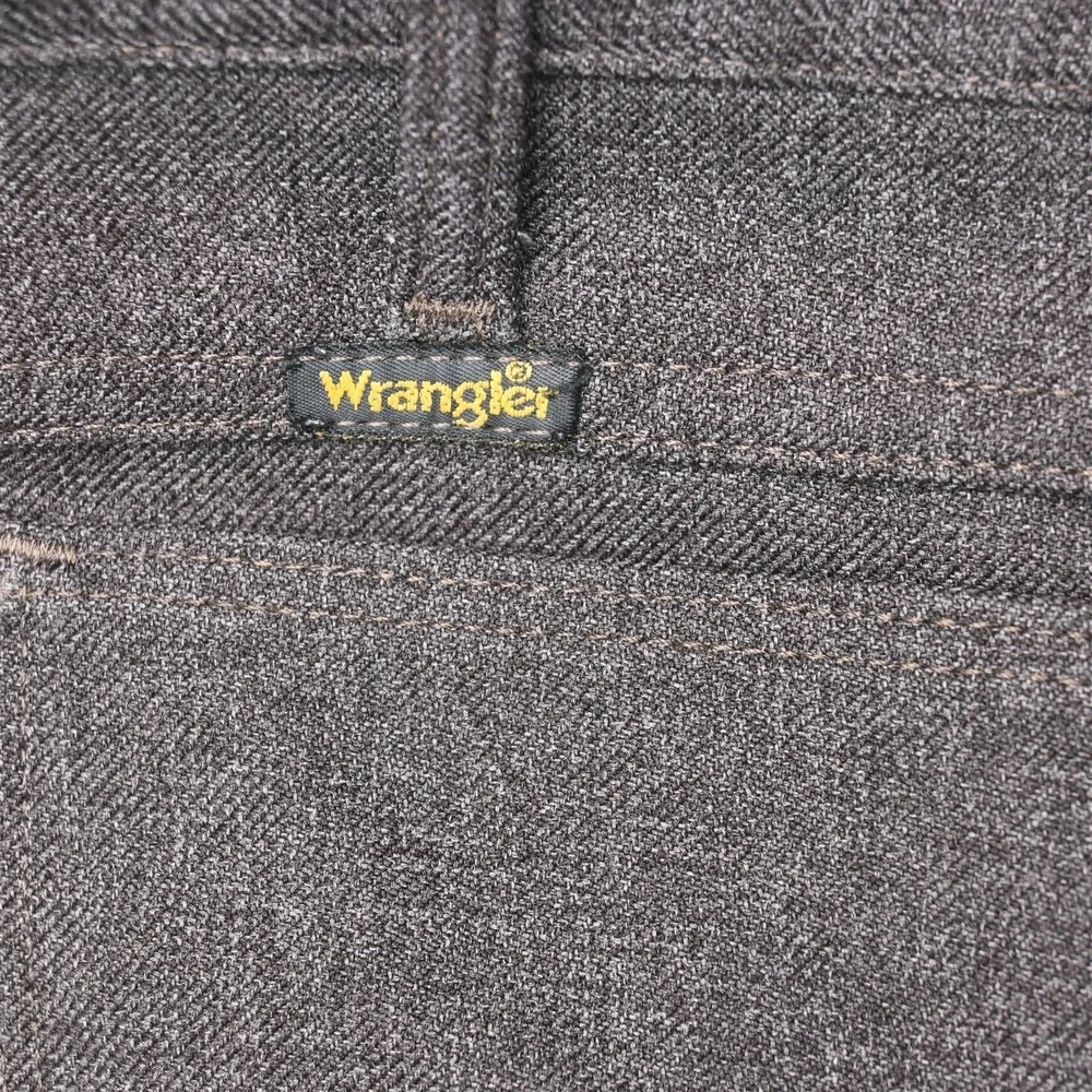 Vtg USA Made Wrangler‎ 40x30 Brown 82HD Bootcut Wrancher 5 Pocket Mens Pants